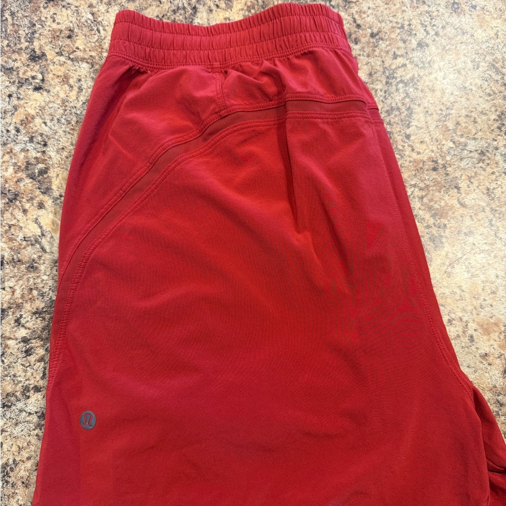 Lululemon pace breaker lined shorts. 5” inseam, XL, like new